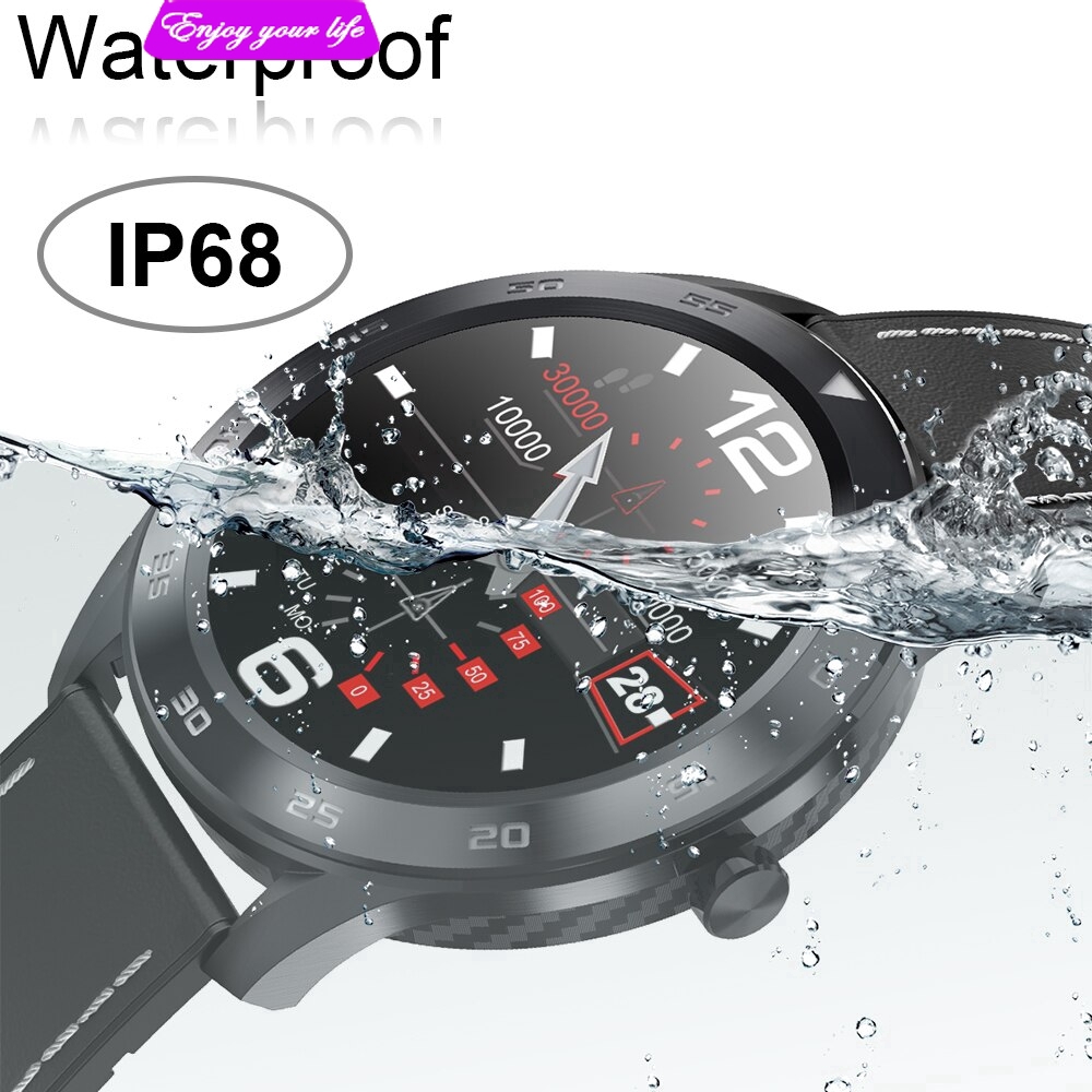 Đồng hồ thông minh DT98 màn hình cảm ứng chống nước IP68 ECG phát hiện nhịp tim
