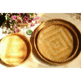 Mẹt tre cật Mây đan đẹp