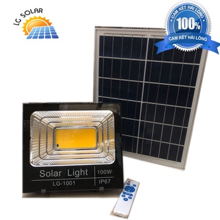 Đèn Năng Lượng Mặt Trời Mẫu Mới 60w Vỏ Nhôm Sáng Nguyên Đêm Sáng Vàng