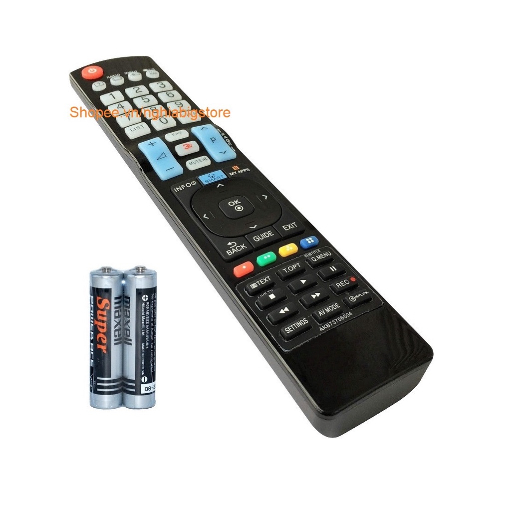 Remote Điều Khiển Tivi LG, Smart TV AKB73756504