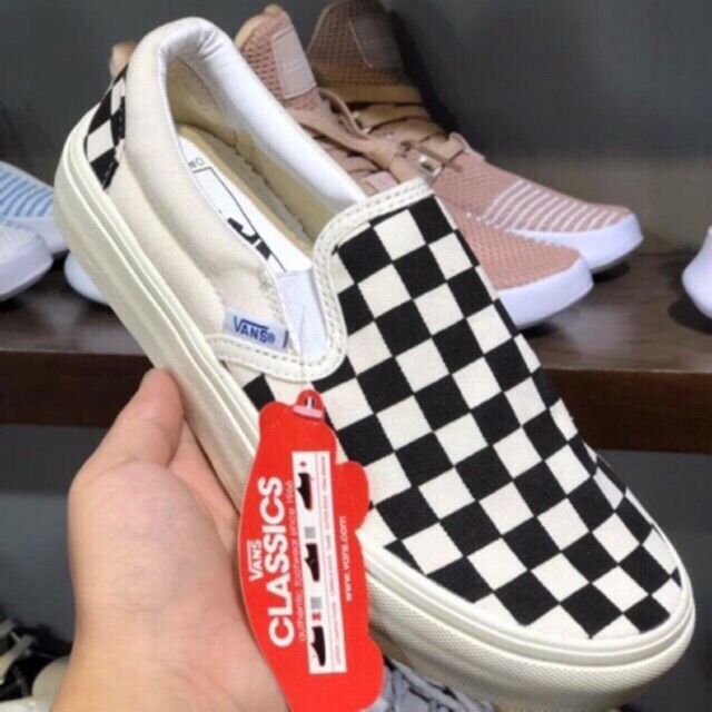 [Hàng sẵn + Full box] Giày lười Caro cao cấp | BigBuy360 - bigbuy360.vn