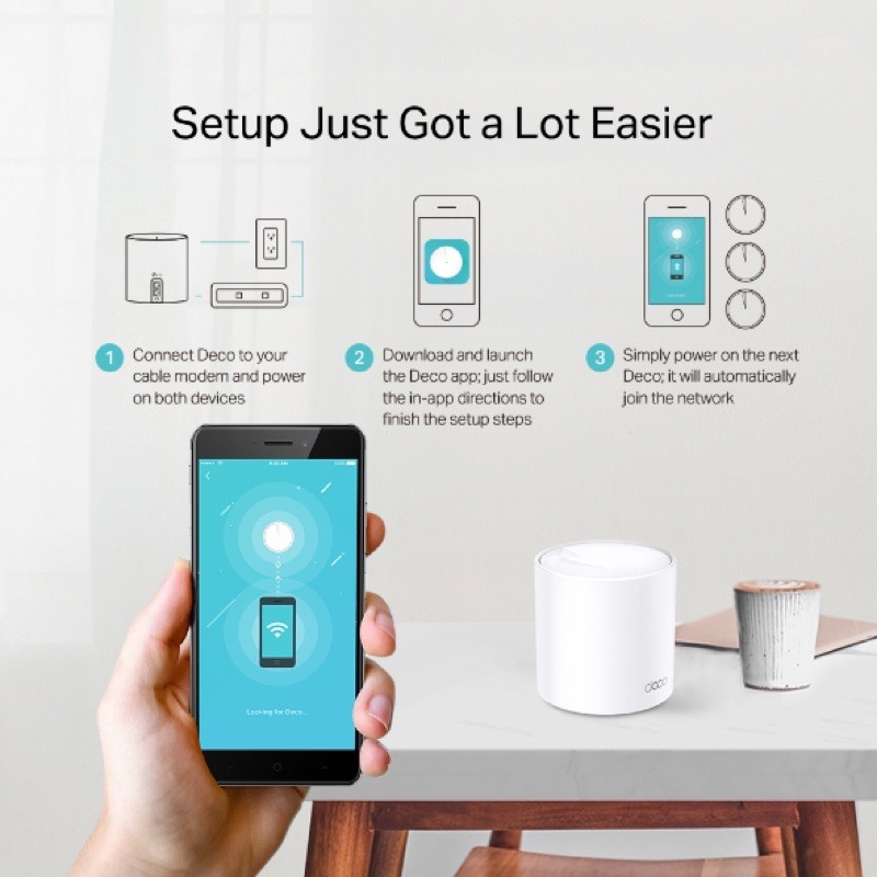 Deco X20(3-pack) Hệ thống Wi-Fi Mesh cho Gia đình AX1800 chuẩn Wifi 6 | BigBuy360 - bigbuy360.vn