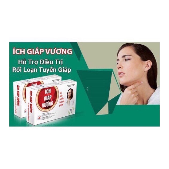 Ích Giáp Vương  Tặng Kèm Hộp 30 Viên - Hỗ Trợ Giảm Rối Loạn Tuyến Giáp - Victory Pharmacy