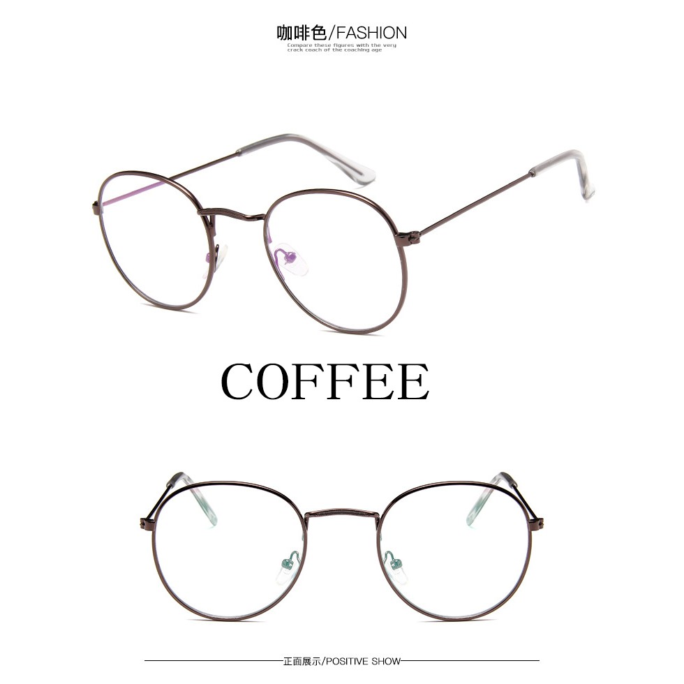 Kính mắt nữ tròn kim loại | BigBuy360 - bigbuy360.vn