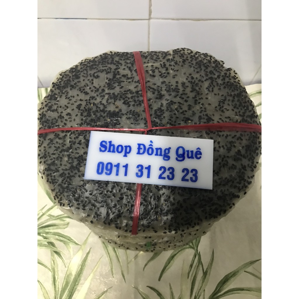 BÁNH TRÁNG GẠO - MÈ ĐEN NƯỚNG (LOẠI DÀY )