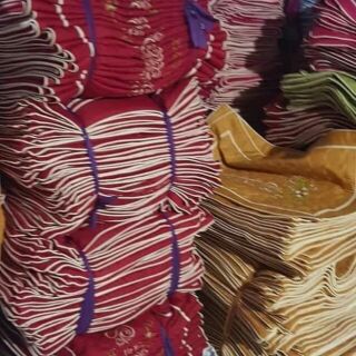 Vỏ gối satin kt 50*70cm