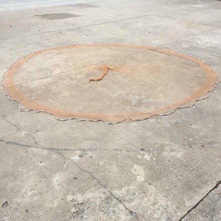 Chài Dù Bắt Cá Cao Cấp Bung 8m nặng 5kg cao 4m