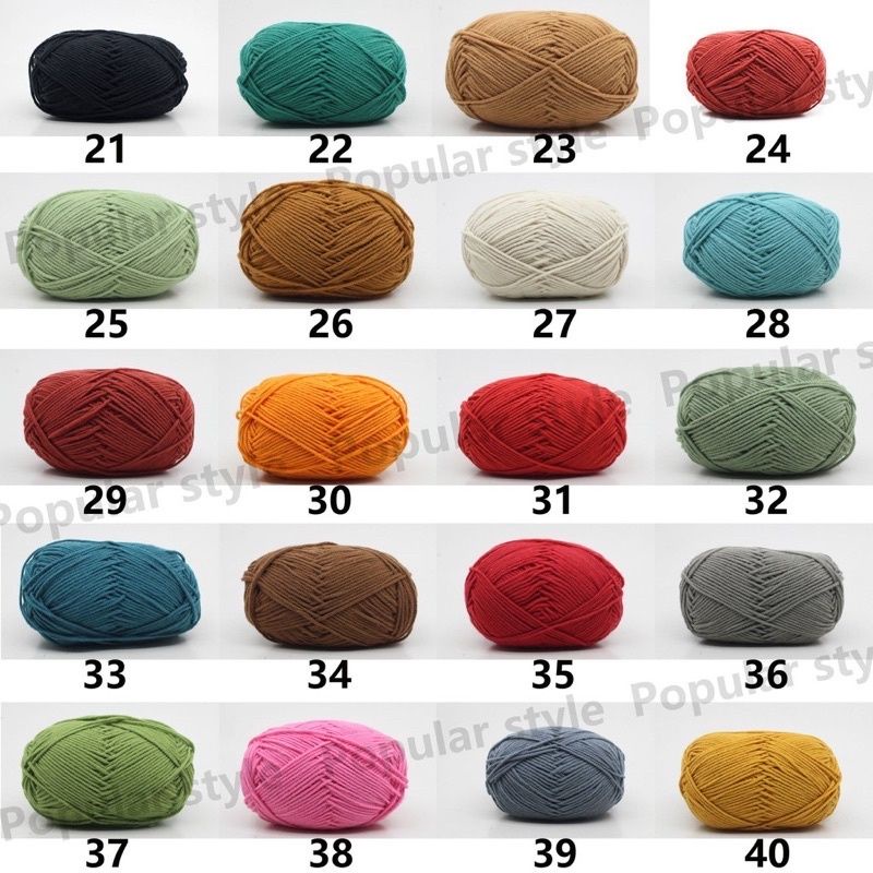 Len Milk Cotton 50gr