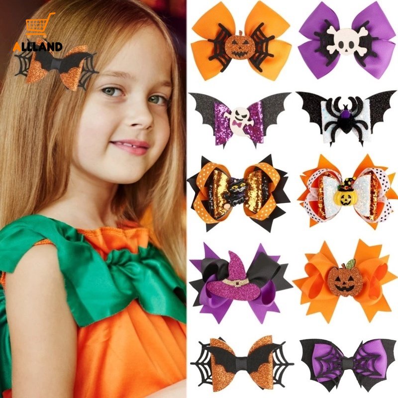 Kẹp Tóc Hình Nón Hóa Trang Halloween Dễ Thương Cho Bé Gái