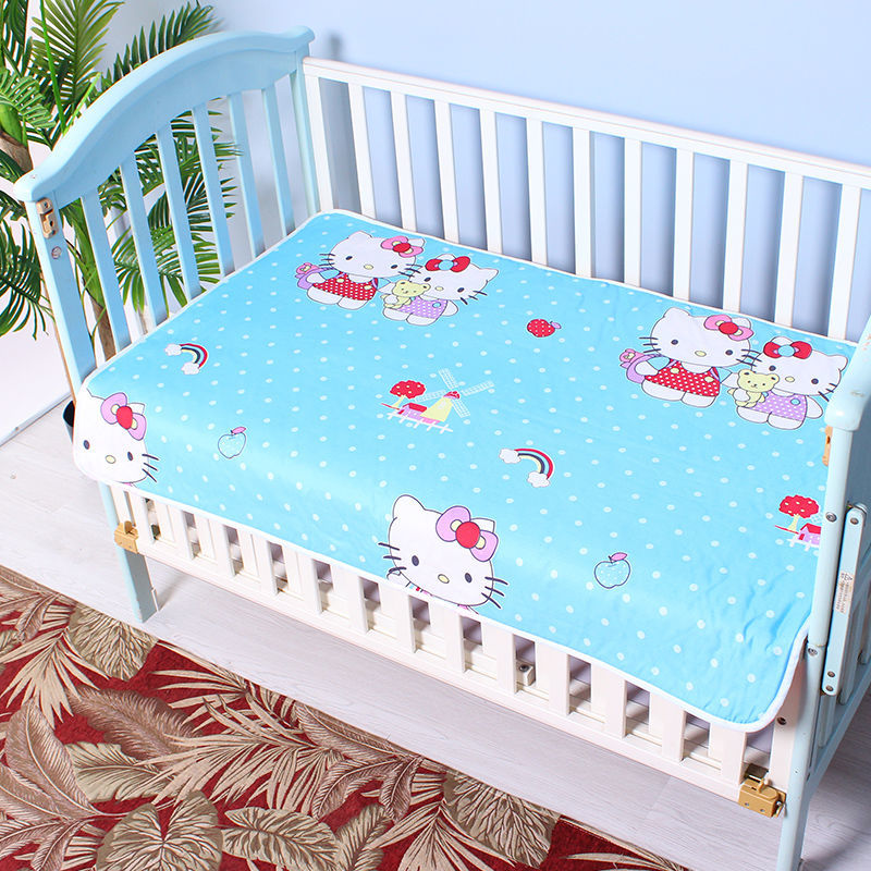 Đệm Cotton Tinh Khiết Thoáng Khí Chống Nước Chống Rò Rỉ Ký Túc Xá Có Thể Giặt Rửa Cho Người Lớn Tuổi