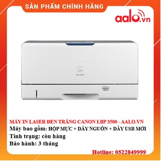 Máy in laser đen trắng Canon LBP 3500 đã qua sử dụng - AALO.VN
