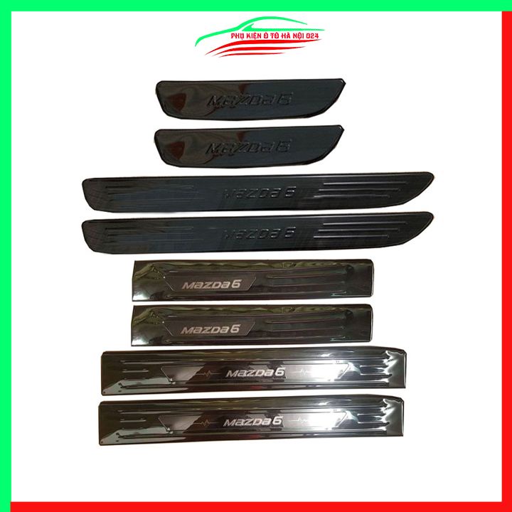 Ốp bậc cửa nẹp bước chân TITAN ô tô Mazda 6 2015-2019 chống trầy bảo vệ xe