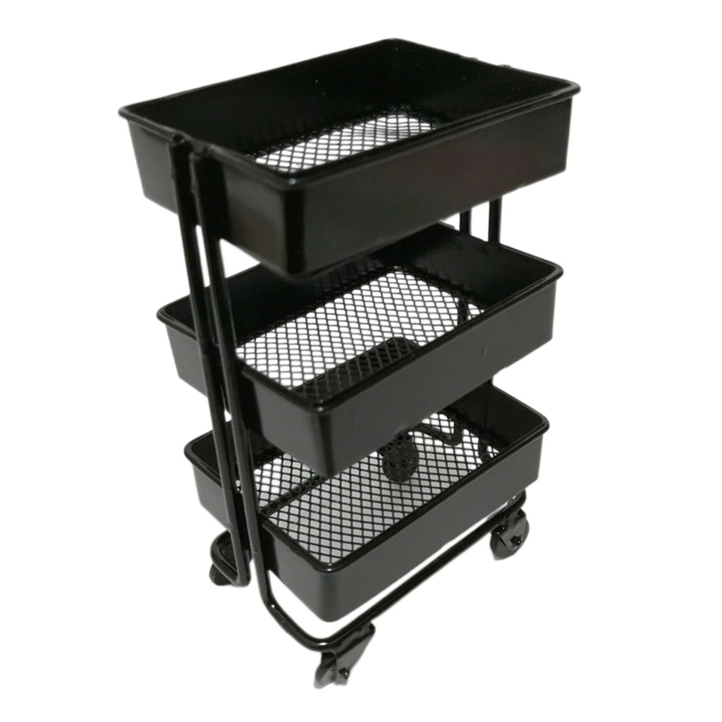 Kệ Kim Loại Có Bánh Xe Đồ Chơi Búp Bê Tỉ Lệ 1 / 12 61