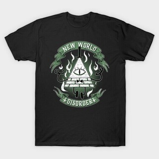 Áo thun đen họa tiết phim gravity falls độc đáo cho nam