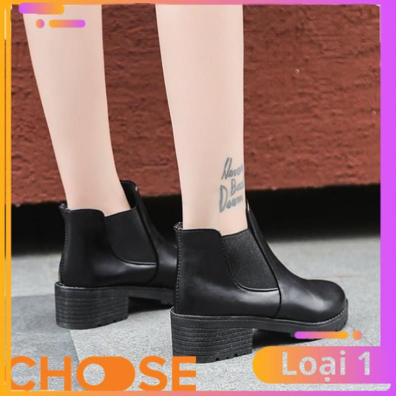 [Bản Mới Nhất] Giày Nữ GIÀY DA Choose NỮ THỜI TRANG BOOT BỐT NGẮN THỂ THAO GIÁ RẺ SINH VIÊN CÔNG SỞ G15K5