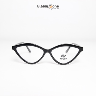 Gọng kính cận, Mắt kính giả cận Acetate Form mắt mèo Nữ Avery 30021- GlassyZone