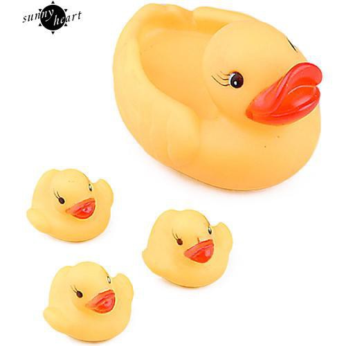 Set 4 chú vịt đồ chơi trong nhà tắm xinh xắn