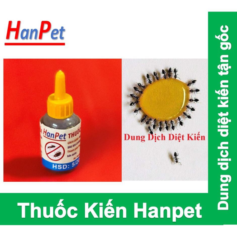 Hanpet.GV- (1 lọ ) Thuốc diệt kiến gián sinh học - CHÍNH HÃNG Thuốc kiến dạng Dung dịch có tác dụng diệt kiến tận gốc