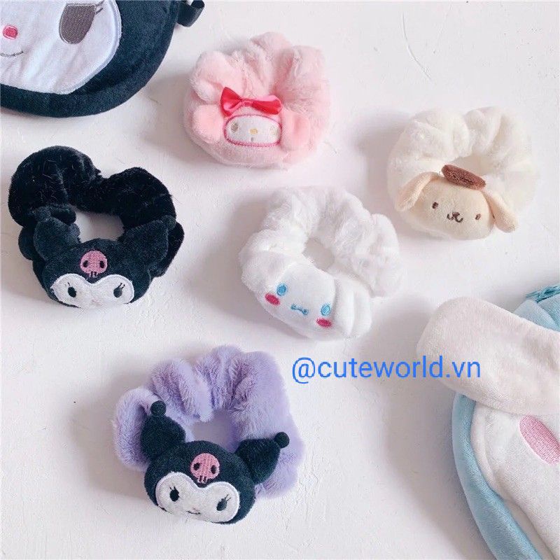 Dây cột tóc hoạt hình Sanrio đáng yêu