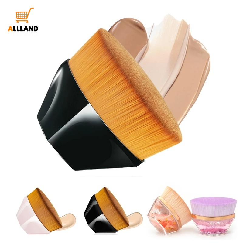 Cọ Trang Điểm Cán Ngắn Lông Mềm Thân Thiện Với Lông Mềm