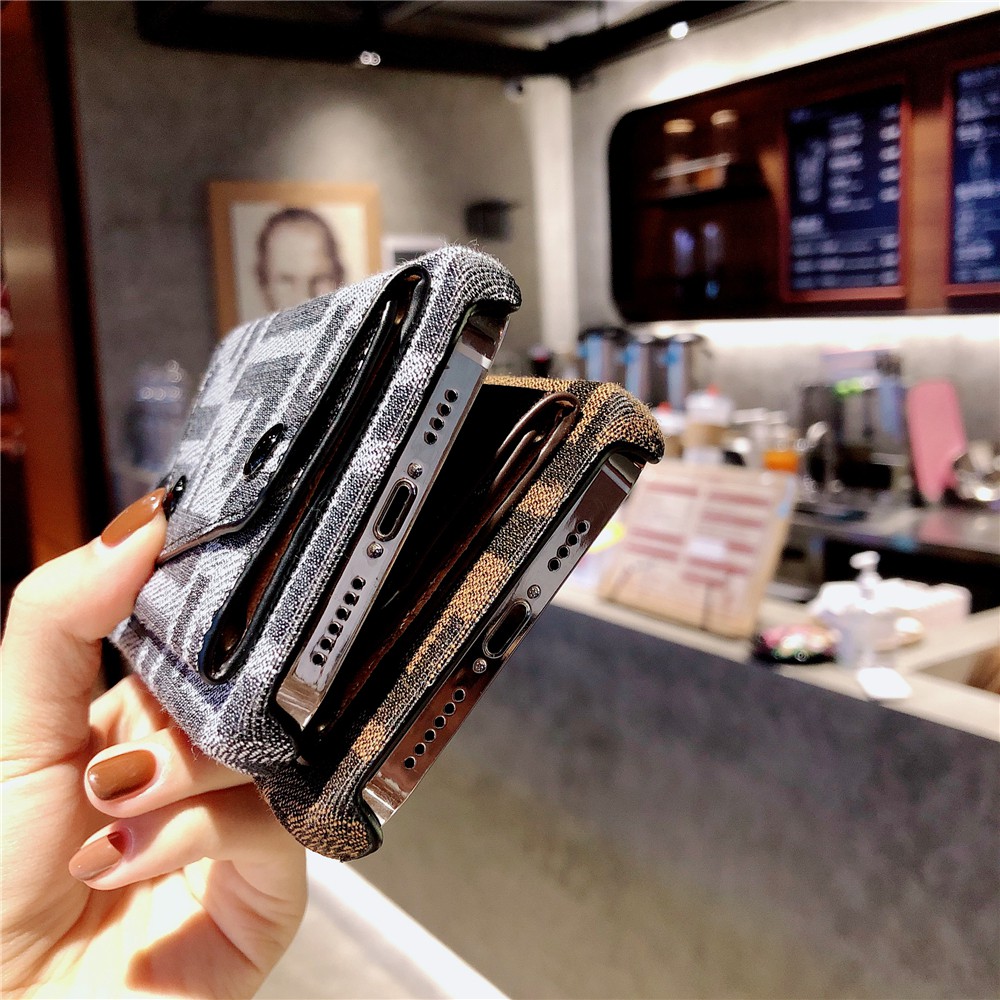 Fendi Ốp Điện Thoại Có Ngăn Đựng Thẻ Tiện Dụng Cho Oppo Series R9 R11 R17 R15 Reno | BigBuy360 - bigbuy360.vn