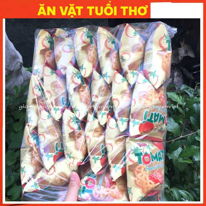 Bịch 20 gói 8g bim bim snack cà chua tomat giá rẻ - ảnh sản phẩm 1