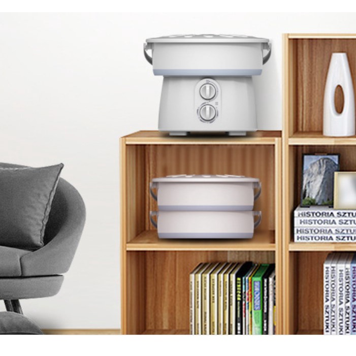 Máy giặt mini gấp gọn khử khuẩn bằng tia UV