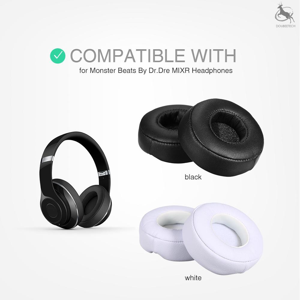 Set   Đệm Da Thay Thế Cho Tai Nghe Monster Beats By Dr.Dre Mixr Mixr