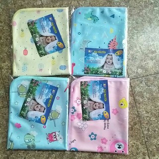 Chiếu Lụa Chống Thấm Cao Su Điều Hòa 3D Sống Động Cho Bé