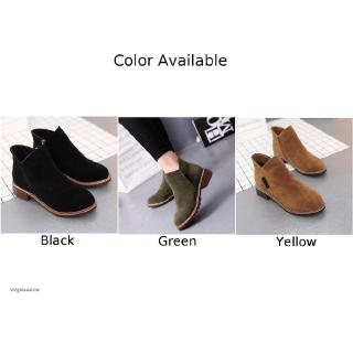 Giày Boot Da Lộn Thời Trang Cho Nữ