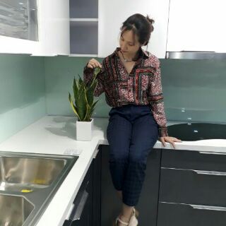 Sơ mi lụa Zara