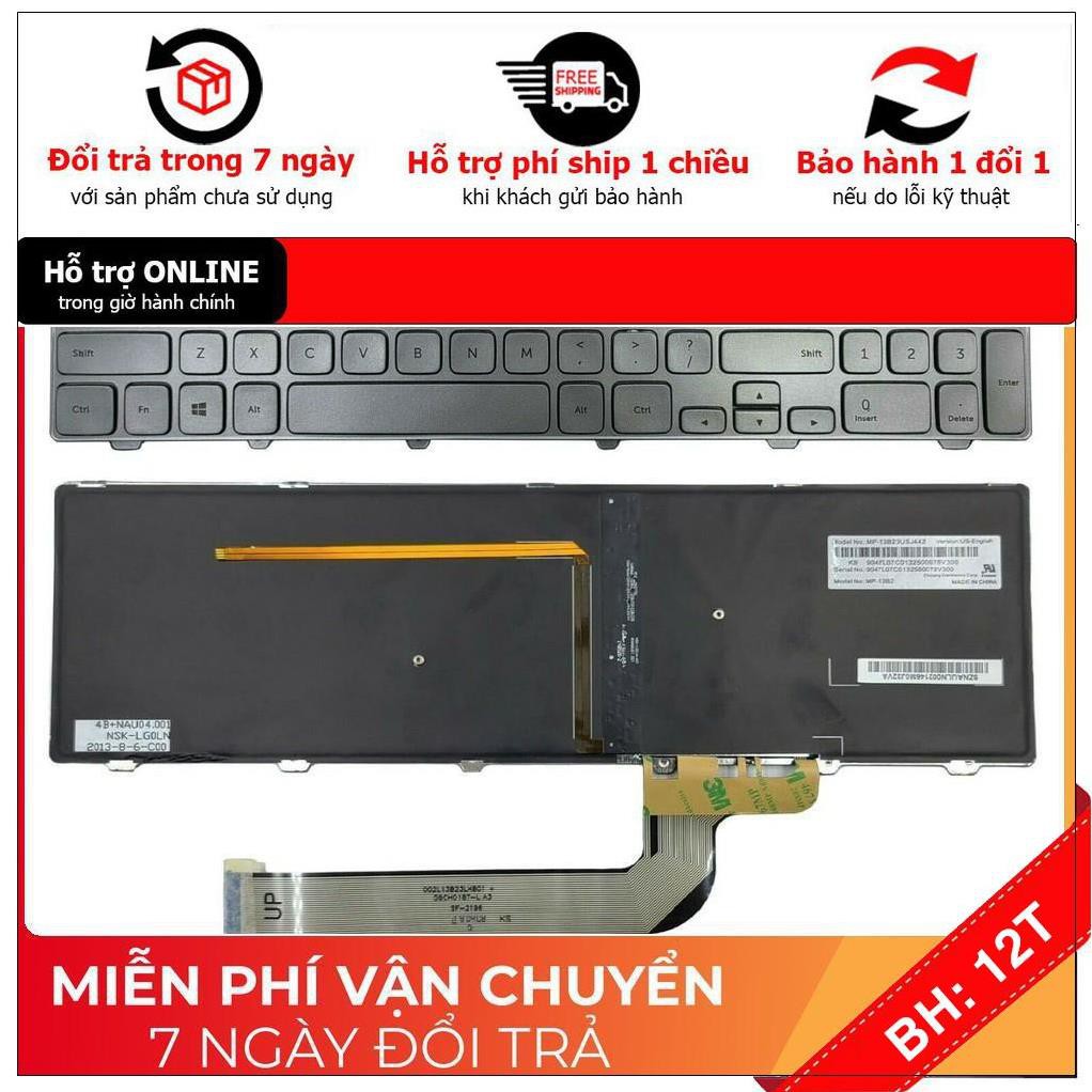 [BH12TH] ⚡Bàn phím laptop Dell Inspiron 7537,15 7537,15 7000 7537