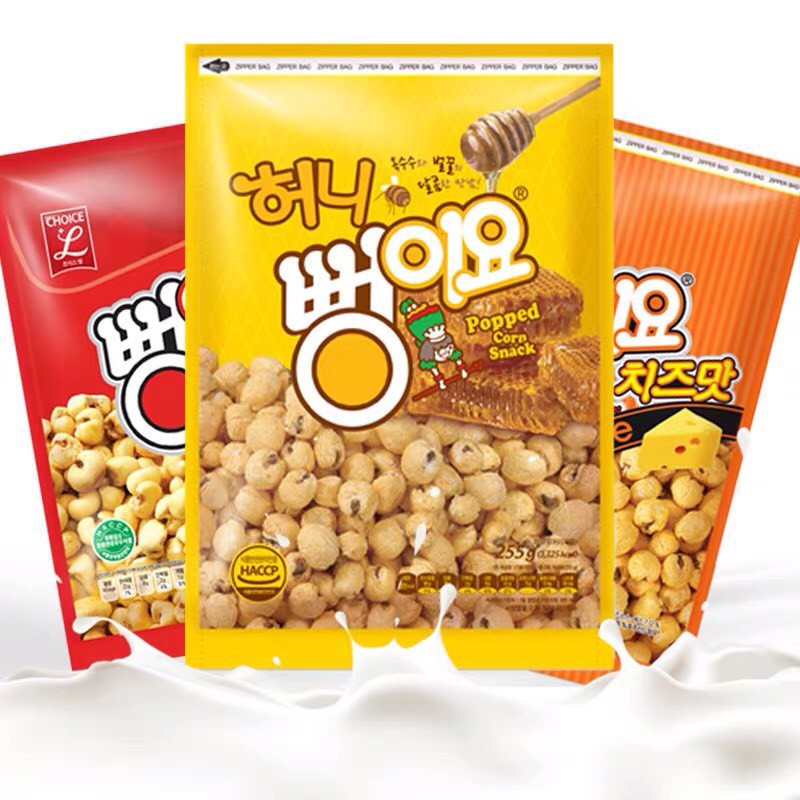 Bỏng ngô Hàn Quốc gói 110gr, 225gr (2 vị) | BigBuy360 - bigbuy360.vn
