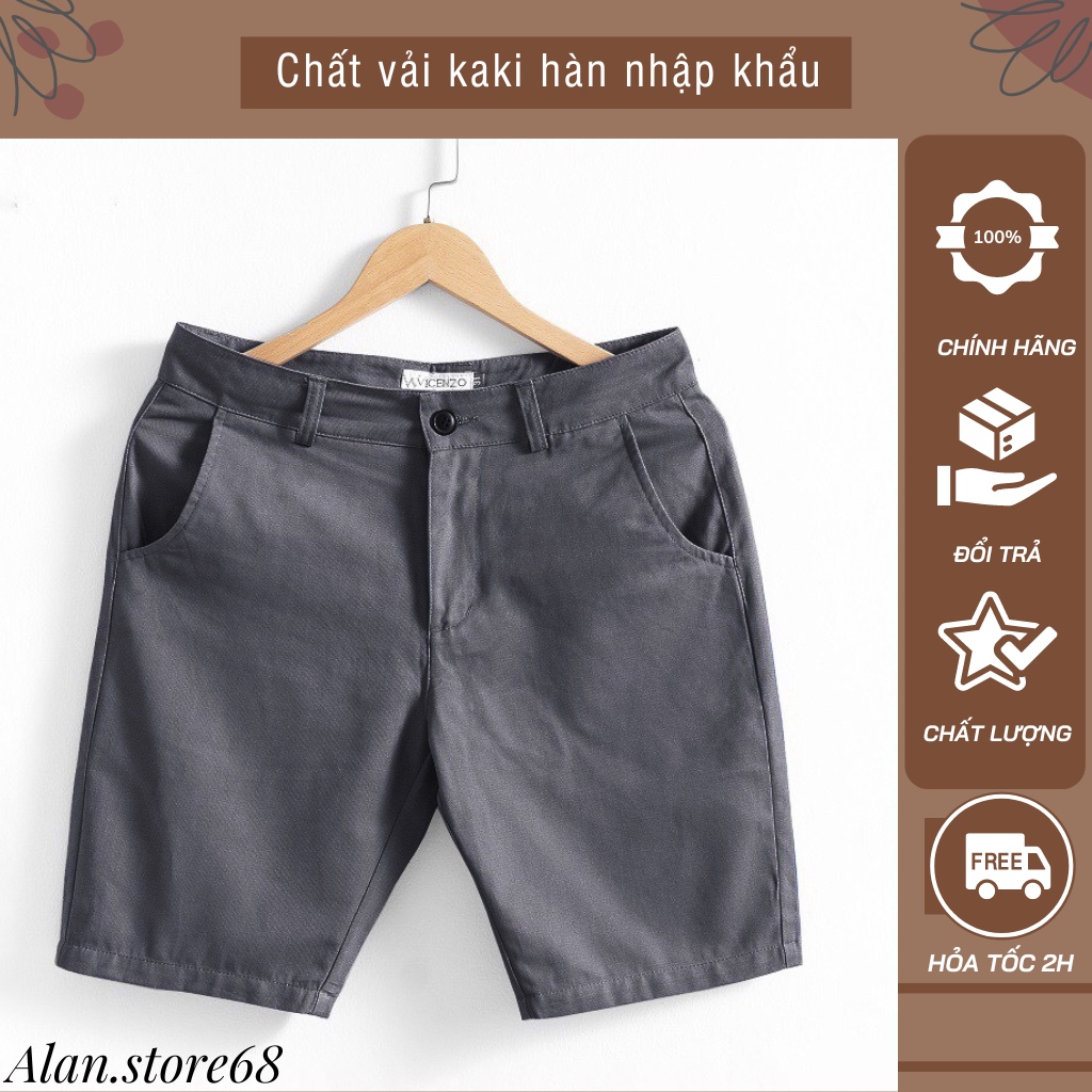 Quần đùi nam kaki, quần short kaki nam cao cấp