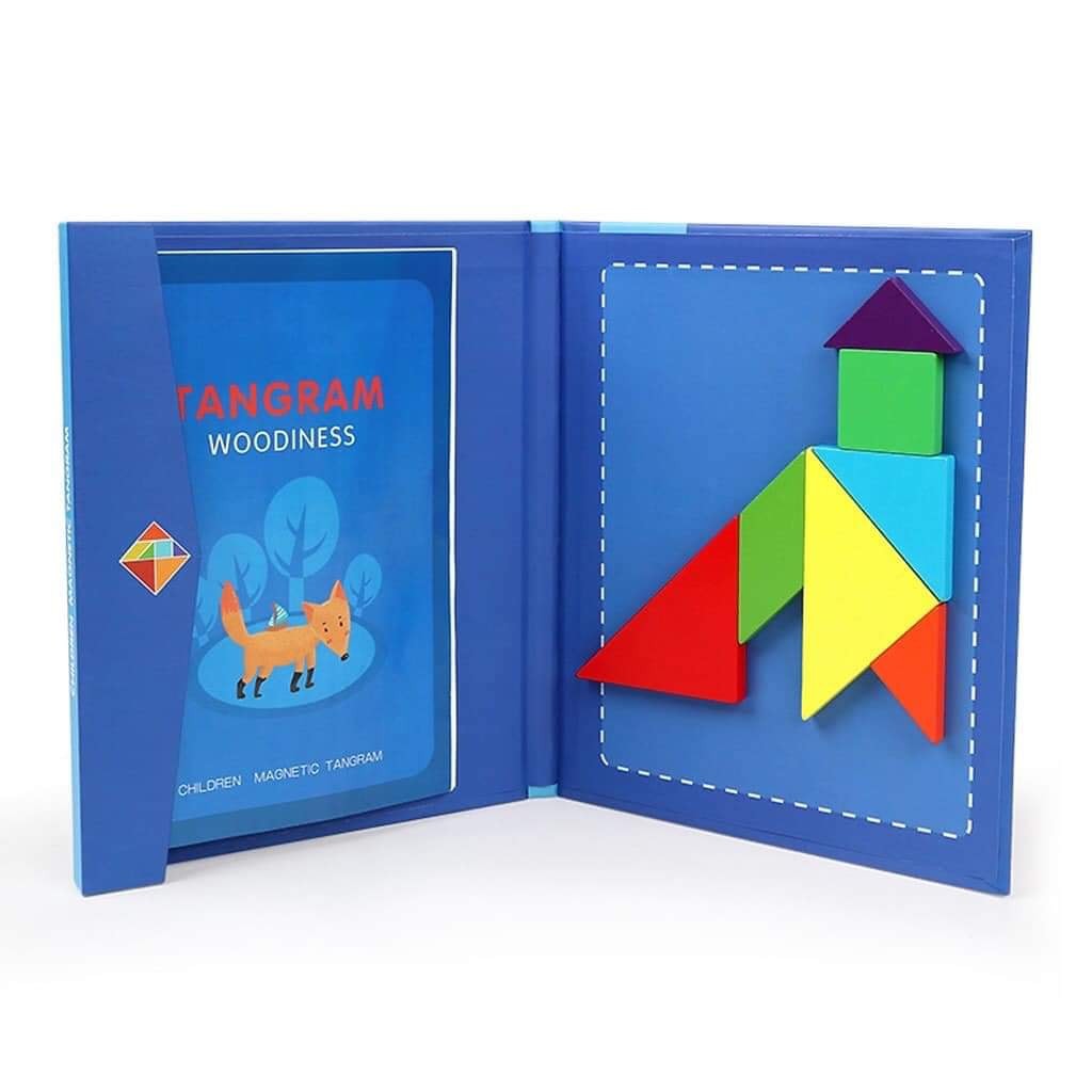 Xếp hình TANGRAM NAM CHÂM - THOẢ SỨC SÁNG TẠO CÙNG BÉ YÊU