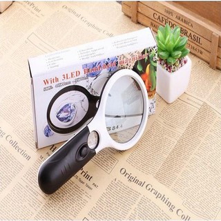 Kính Lúp kép có đèn led, độ phóng đại 3X và 45X - TMT Collection - SP001254