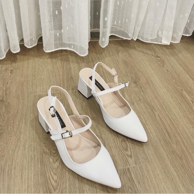 GIÀY MŨI NHỌN GÓT 5P ĐẸP HẾT NẤC