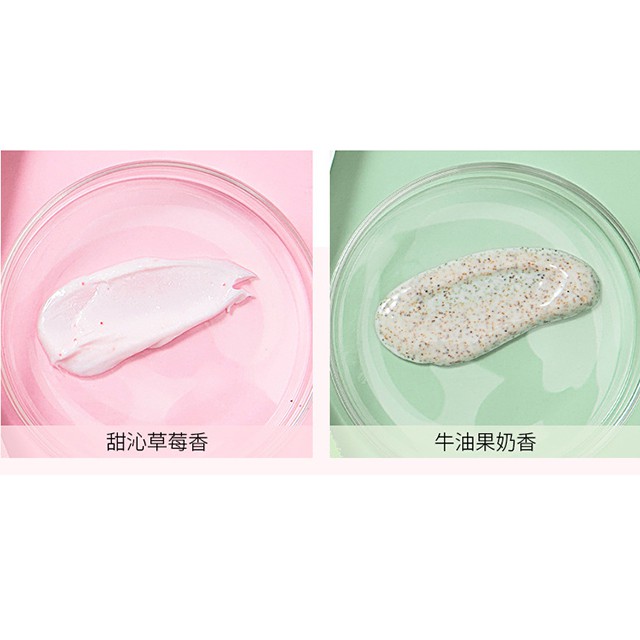 Set 2 gói tẩy tế bào chết body Bơ Sữa và Dâu Tây Laikou | BigBuy360 - bigbuy360.vn