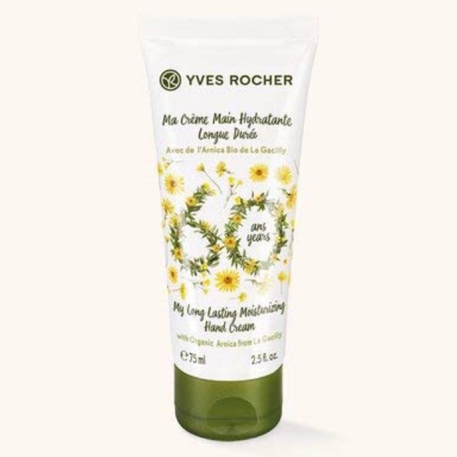 Kem dưỡng tay Yves Rocher Pháp làm mềm da hương thơm nước hoa trái cây Sale 50ml phiên bản giới hạn limited