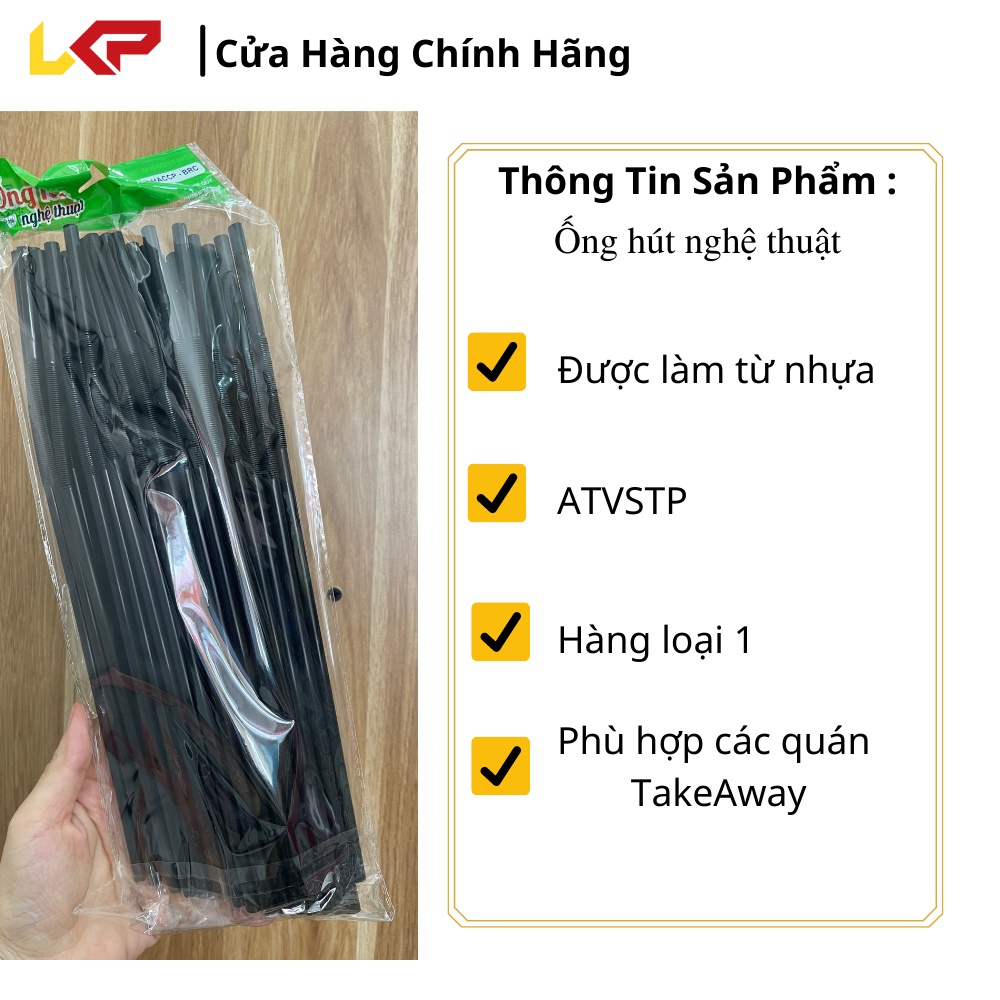 Ống hút nghệ thuật - Giá rẻ - SP301 - Ống hút tạo kiểu