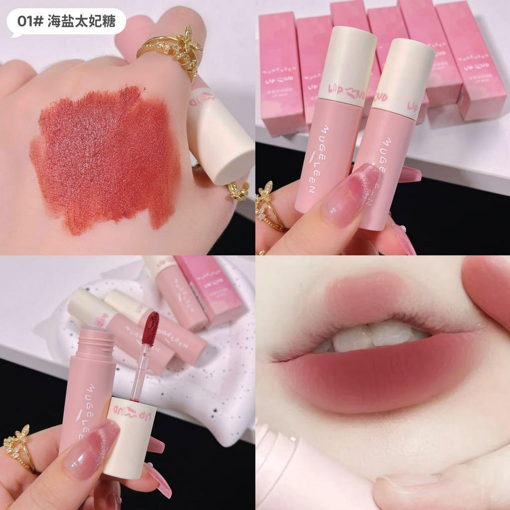 Set Son Lì Muge Leen Kết Cấu Bùn Làm Trắng Da