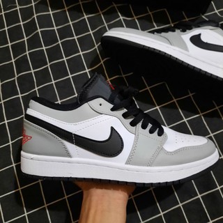 Giày Jordan 1 Low ⚡️𝕋ổ𝕟𝕘 𝕂𝕙𝕠⚡️ Giày thể thao Jordan Xám thấp vạch đen nam nữ | BigBuy360 - bigbuy360.vn