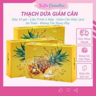 Thạch dứa giảm cân matxi corp chính hãng thạch dứa Hydro Pinapple Burn vị trái cây dứa