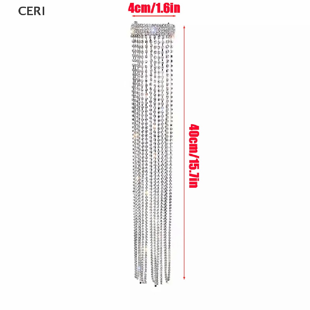 Trâm Cài Tóc Dáng Dài Đính Đá Toàn Diện Sang Trọng