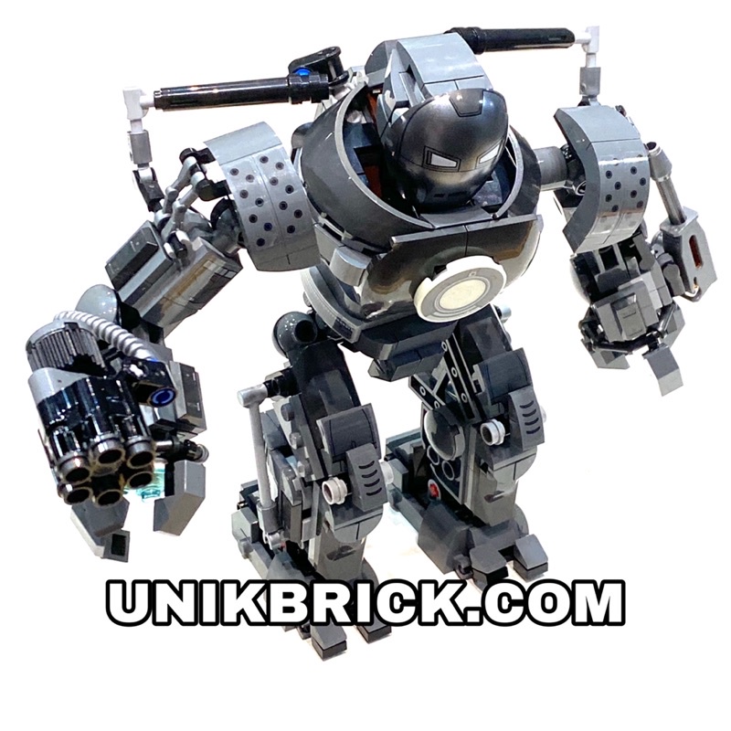 Lego UNIK BRICK Marvel Gigantic Iron Monger Mech Người sắt xám khổng lồ chính hãng .