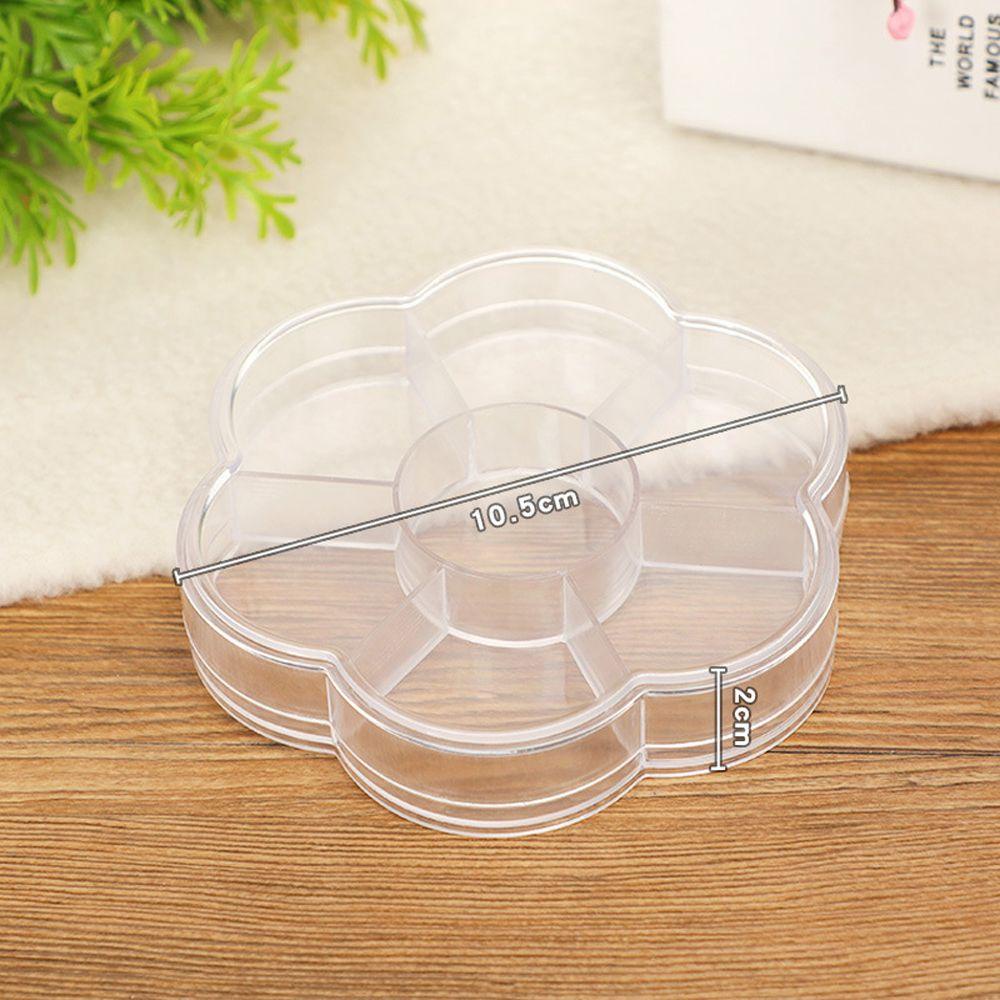 Hộp Đựng Trang Sức In Hoa Màu Cầu Vồng Dễ Thương Cho Nữ