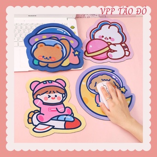 Miếng lót chuột máy tính hình ngộ nghĩnh đáng yêu - VPP Táo Đỏ