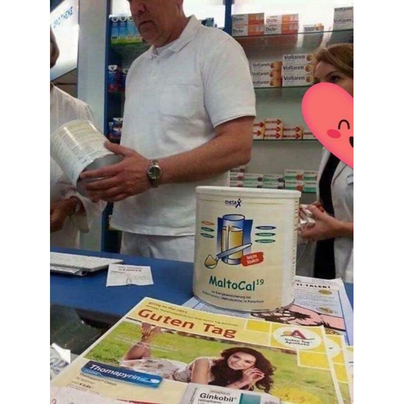 Sữa bột dinh dưỡng tăng cân Maltocal 19 hộp 1kg mẫu mới