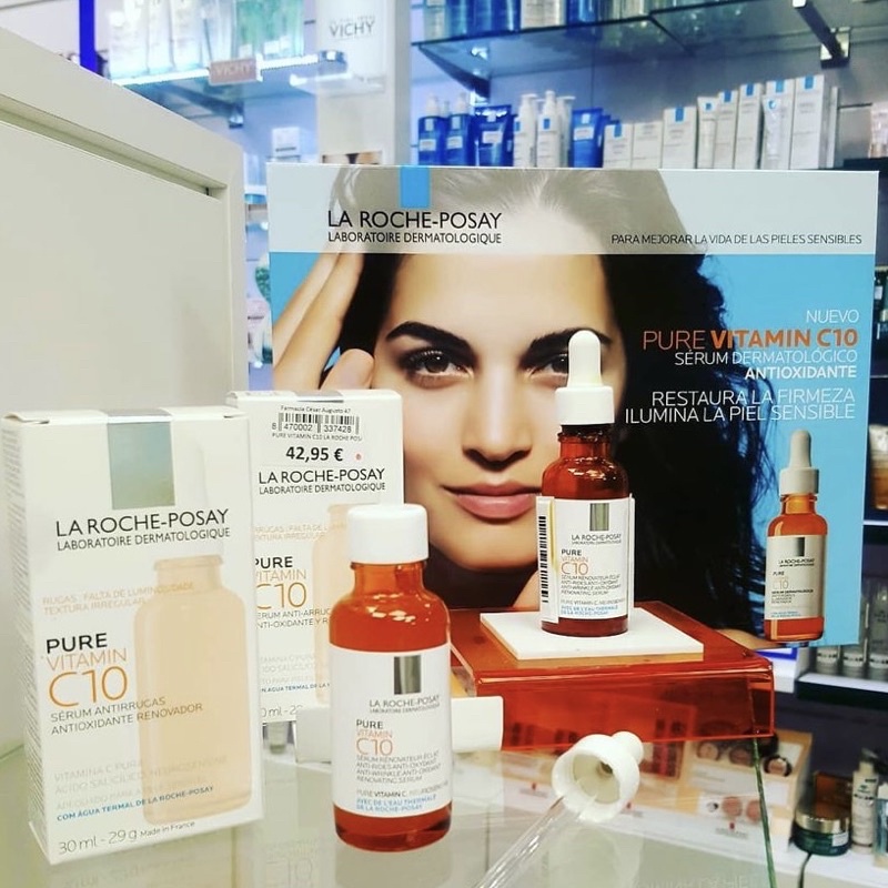 Tinh chất La Roche Posay Pure Vitamin C10 Serum cải thiện làm sáng da 30ml