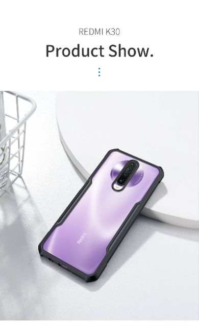 Ốp lưng Redmi K50 Ultra / K40 / K40 Pro / Poco F3 / K40 Gaming / K50 / Poco F4 hiệu XUNDD mặt lưng trong viền màu